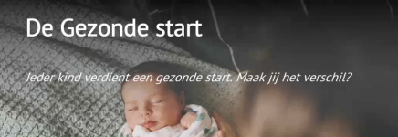 Terugkijken: Webinar Gezonde Start in de eerste 1000 dagen